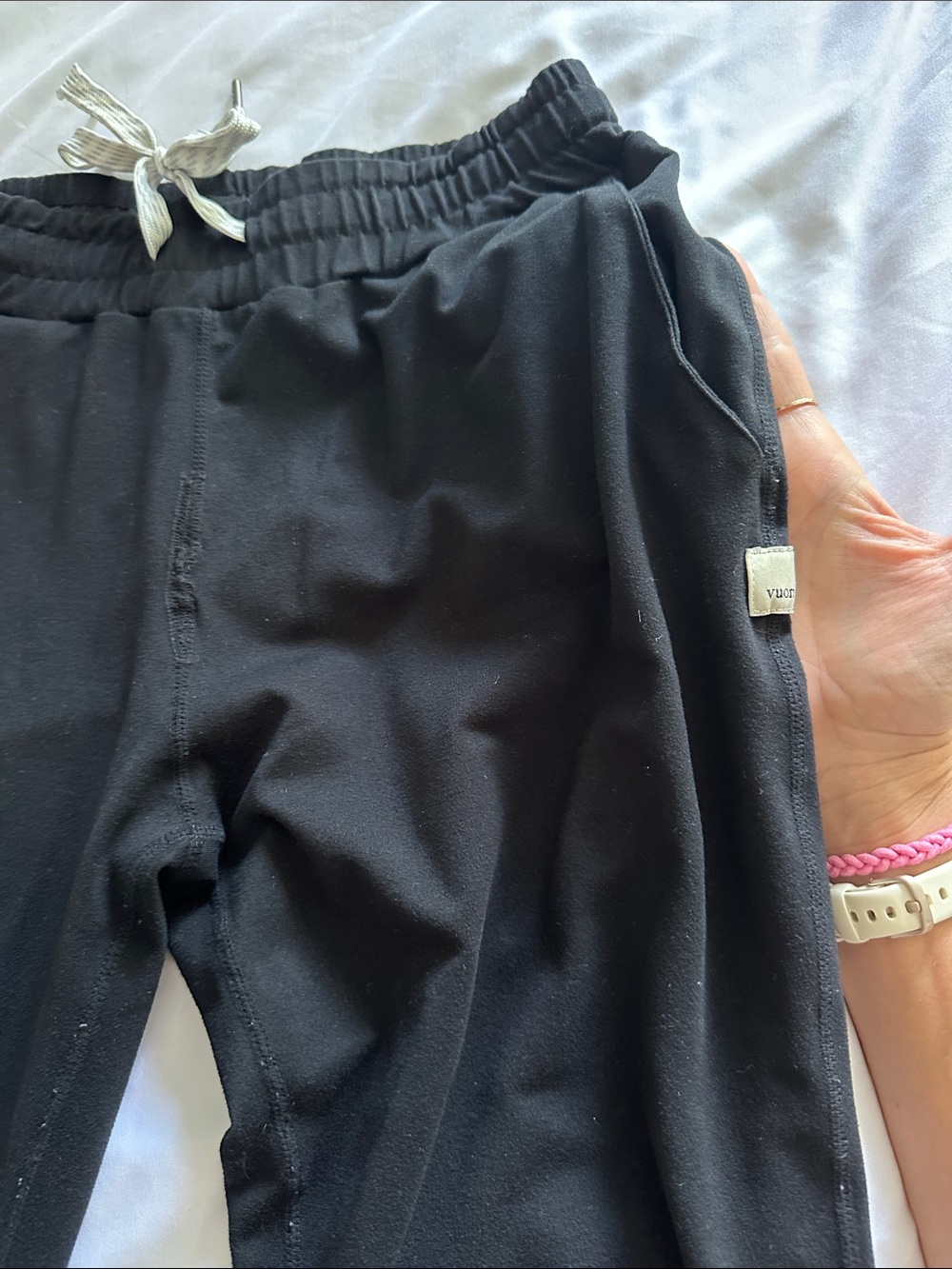 Vuori Womens Black Soft Performance Jogger Pants Size XS Stretch Gym - Picture 2 of 5